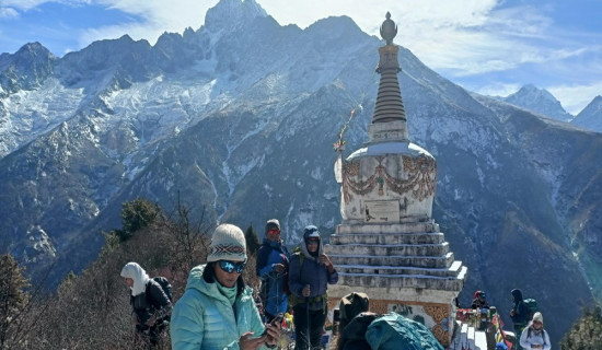 सगरमाथा क्षेत्र छोड्ने विदेशी पर्यटकको सङ्ख्या बढी