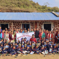 बाँदरले पाकेको धान सकायो