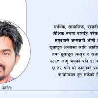 श्रमिकको हितसँग जोडिएका नीतिगत व्यवस्थाको प्रभावकारी कार्यान्वयन आवश्यक : राष्ट्रिय सभा अध्यक्ष दाहाल