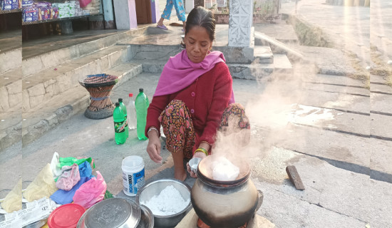 चिसो बढेसँगै 'भक्का'काे बिक्री बढ्याे