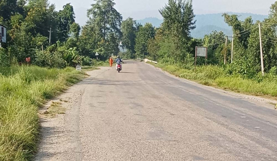 बुटवल–गोरुसिङ्गे सडक निर्माणको काम माघदेखि