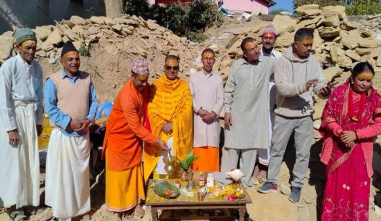 सांस्कृतिक कुरीति हटाउन दलित बस्तीमा ज्योतिष