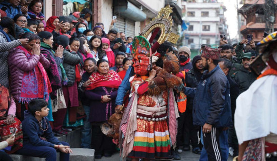 नवदुर्गा नाच सम्पन्न