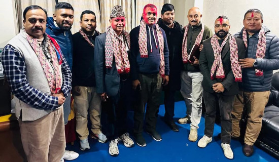 पत्रकार महासङ्घ तनहुँको अध्यक्षमा अधिकारी निर्वाचित