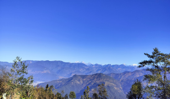 अछामको मङ्गलसेनबाट देखिएको सुन्दरता