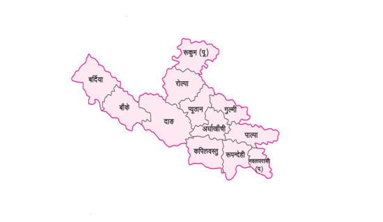 लुम्बिनी प्रदेशको योगदान चौध प्रतिशत