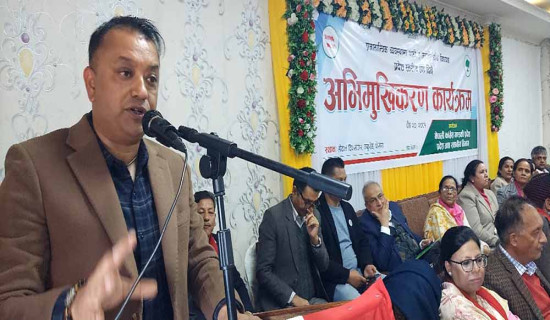 संविधानलाई जीवन्त राख्न संशोधन आवश्यक छ : महामन्त्री थापा