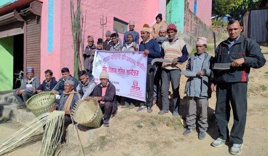 युवालाई आरन र चोयाको तालिम