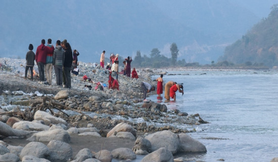 धनुषाधाममा एक महिने मकर मेला सुरु