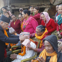 सप्तरीको महुलीमा चक्काजाम