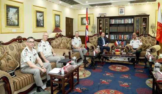 सेनापति शर्मासँग फ्रान्स र अमेरिकी सैन्य अधिकारीबीच भेटवार्ता