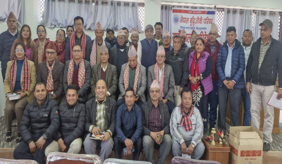 बुद्धिजीवि परिषद् सिन्धुपाल्चोकमा श्रेष्ठ