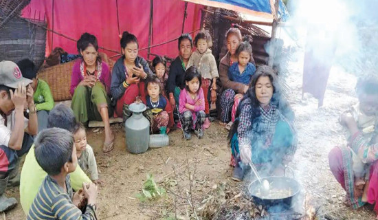 पहिरोपीडित थामी समुदाय अझै बासविहीन