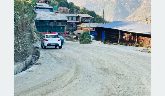 चौबिस वर्षपछि सडक स्तरोन्नति