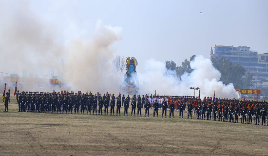 टुँडिखेलमा मनाइयो २६२ औँ सेना दिवस (फोटो फिचर)