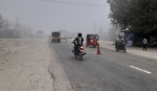 तराईमा बिहानैदेखि लागेको हुस्सु हट्दै