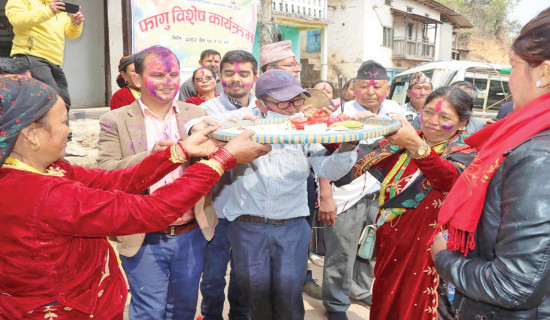 फागु गायन र नृत्य संरक्षण गरिँदै