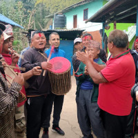 अर्घाखाँचीको भैरव नाच काठमाडौँमा