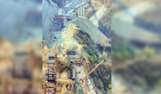 द्रुतमार्गको चालिस प्रतिशत प्रगति