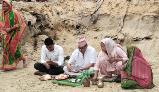 रामजानकी मन्दिर निर्माणको काम सुरु