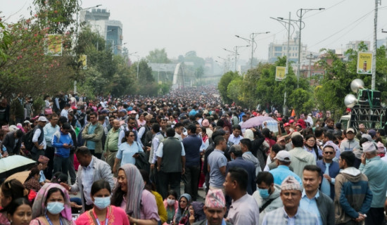 नौ वर्षपछि बागलुङमा ऐतिहासिक हनुमान नाच प्रदर्शन हुँदै