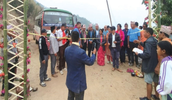 सडक विस्तार योजनामा सूर्योदय