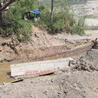 कागबेनीका बाढीपीडितलाई राहत वितरण