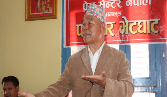 प्रतिपक्षको भूमिका निर्वाह गरेका छौं : महासचिव गुरुङ