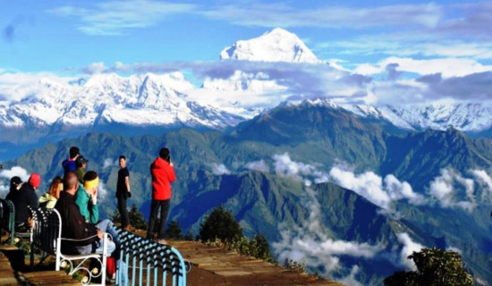 मुस्ताङमा चार महिनामा ५१ हजार विदेशी पर्यटक