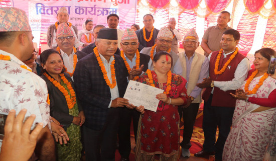 खार्पुनाथको वित्तीय र भौतिक प्रगति न्यून