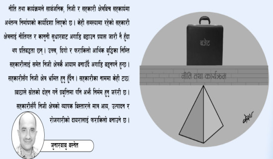 सरकारको वार्षिक कार्यदिशा