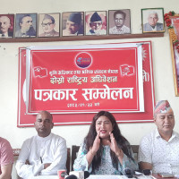 नवनिर्वाचित उपराष्ट्रपति यादवलाई प्रमाणपत्र प्रदान
