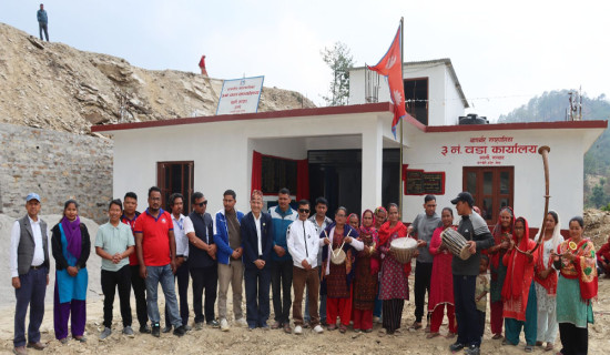 संस्कृति संरक्षण र सीप हस्तान्तरणका लागि आमा समूहलाई पञ्चेबाजा