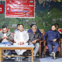 सेनाले तयार गरेको उद्यान गाउँपालिकालाई हस्तान्तरण