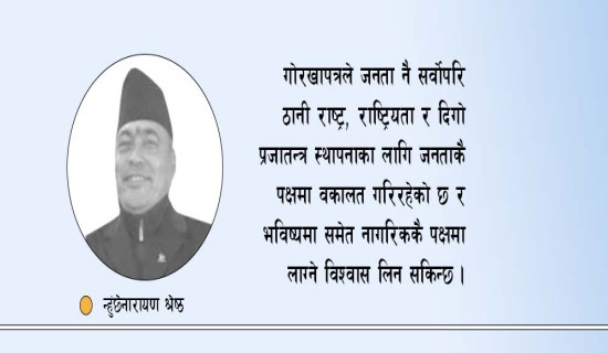 गोरखापत्र साझा चौतारी