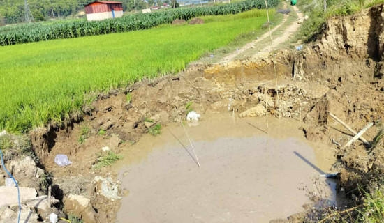 भेटिएन जमिनमुनि भाँसिएको गाडी : फर्कियो भूगर्भविद्को टोली