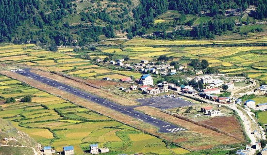 विमानस्थल स्तरोन्नतिको बाटो खुल्यो
