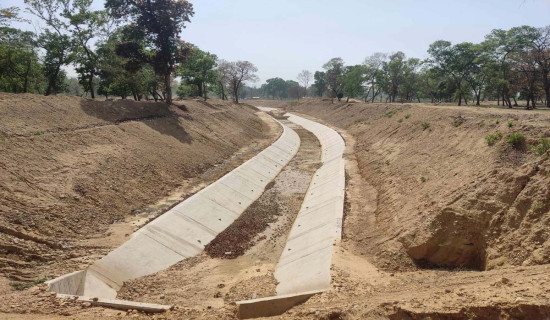 बड्कापथको पानी छोड्ने तयारी