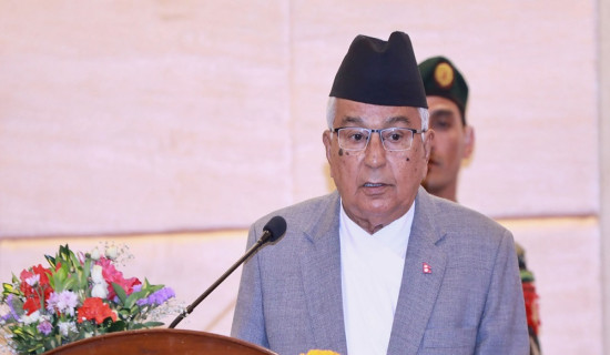 न्यायपूर्ण समाज निर्माणमा कानुन  जगतको दायित्व गहन : राष्ट्रपति