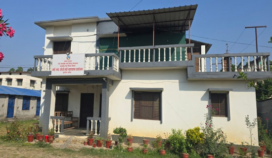 विद्यार्थीलाई कृषिसम्बन्धी व्यावहारिक ज्ञान दिंदै विद्यालय