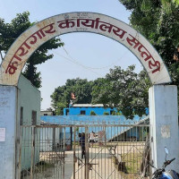 मध्यपहाडी लोकमार्गको खहरे खोलामा पुल निर्माण