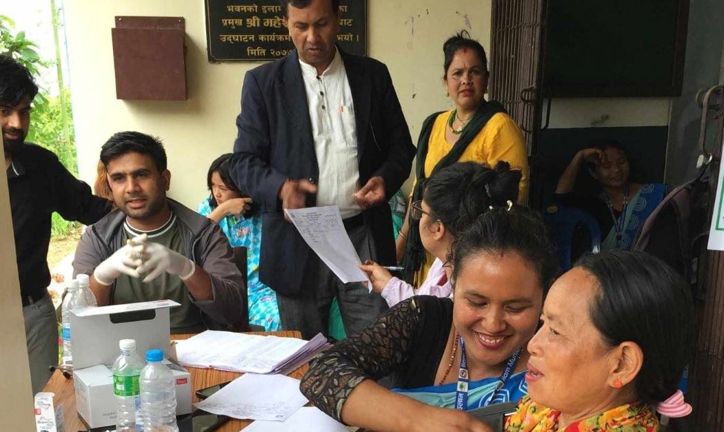 ४२ जनाको स्वास्थ्य परीक्षण गर्दा नौ जनामा क्यान्सर