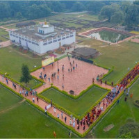 लुम्बिनीको दानपात्रमा एक करोड तीन लाख