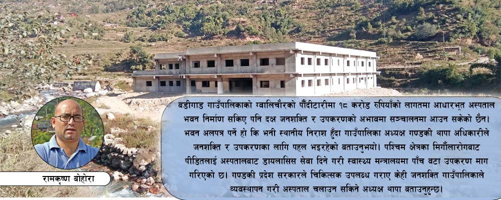 गाउँ गाउँमा आधारभूत अस्पताल