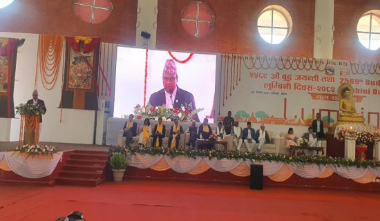 लुम्बिनी साझा श्रद्धा र शान्तिको भूमि हो : मन्त्री पाण्डे