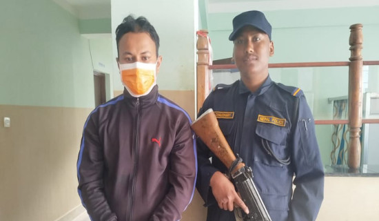 बिमाको रकम हिनामिना गरेको आरोपमा एक पक्राउ