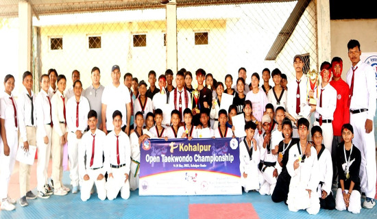 कोहलपुर डोजाङ्गले जित्यो तेक्वान्दो उपाधि