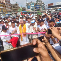 चार्जिङमा राखेको स्कुटर जलेर नष्ट