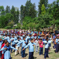 ओझेलमा परेको प्राकृतिक छ्योतछ्योत झरना