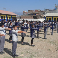 काला हिमालका फेदीमा लेउ